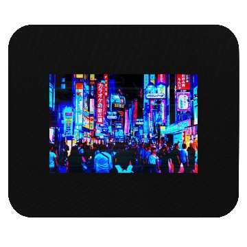 Discover Japan City skyline Aesthetic Edit Mouse Pads
