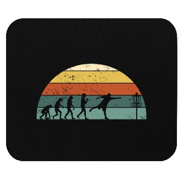 Discover Disc Golf Disc Golfing Player Ultimate Frisbee Mouse Pads
