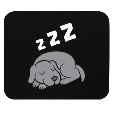 Discover Weimaraner Dog Sleeping Pajama Sleeping Mouse Pads