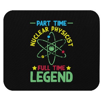 Discover Physics Physicist Funny Nuclear Physics Mouse Pads