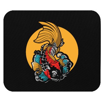 Discover Japanese Koi Fish Mouse Pads