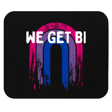 Discover We Get Bi Bisexual LGBTQ Bi Pride LGBT Positivity Mouse Pads