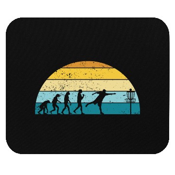 Discover Disc Golf Disc Golfing Player Ultimate Frisbee Mouse Pads
