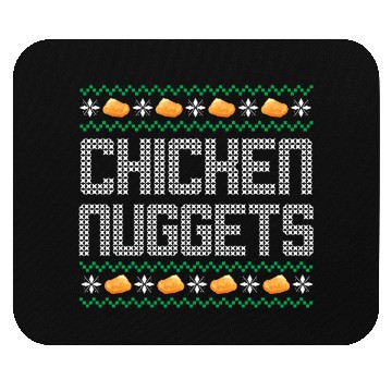 Discover X-Mas Quote - Chicken Nuggets Mouse Pads