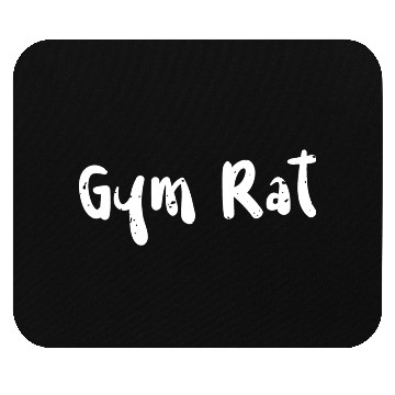 Discover Gym Rat - Workout Mouse Pads