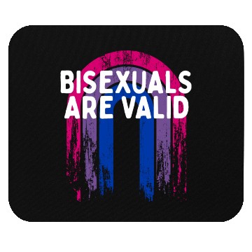 Discover Bisexuals Are Valid Bi Positivity Bi Pride Mouse Pads