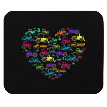 Discover Tractors, Tractor, Tractor Lover, Farmer Mouse Pads