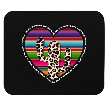 Discover Western Cow Cactus Mouse Pads