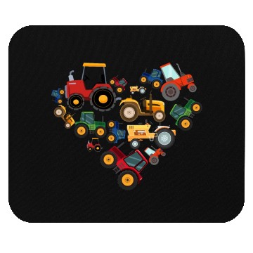 Discover Tractors, Tractor, Tractor Lover, Farmer Mouse Pads