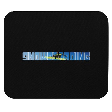 Discover snowboarding Mouse Pads