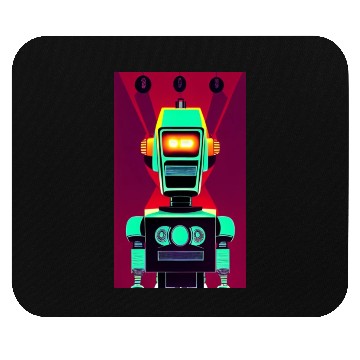 Discover Robot Mouse Pads
