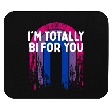 Discover I'm Totally Bi for You Bisexual Couples Bi Pride Mouse Pads