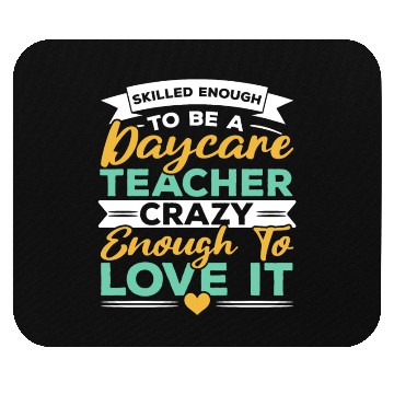 Discover Daycare Teacher Childcare Educator Director Mouse Pads