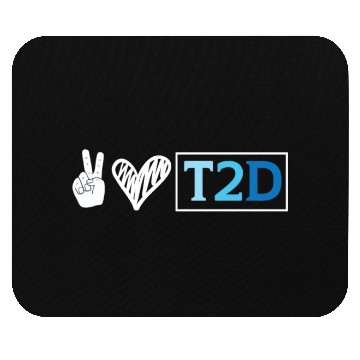 Discover Type 2 Diabetes T2D Warrior Diabetes Awareness Mouse Pads