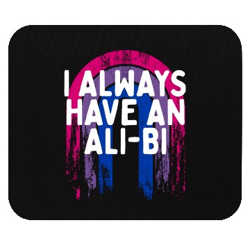 Discover I Always Have an Ali-Bi Bisexual Couples Bi Pride Mouse Pads