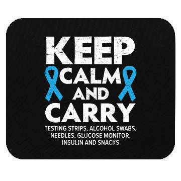 Discover Type 2 Diabetes T2D Warrior Diabetes Awareness Mouse Pads