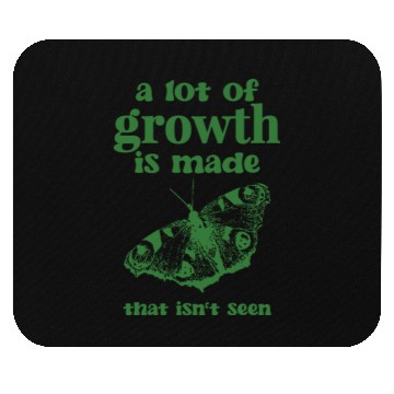 Discover Self Growth | Butterfly Mouse Pads green
