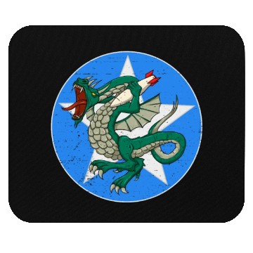 Discover 373rd Bomb Squadron Patch Vintage WWII Dragonsww2 Mouse Pads