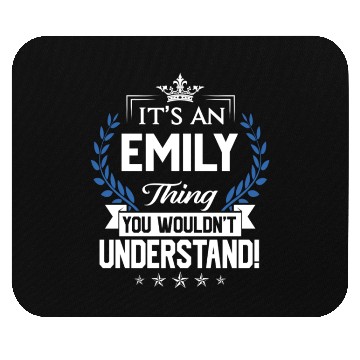 Discover Emily Name Mouse Pads - Emily Things Name 2 Gift Item