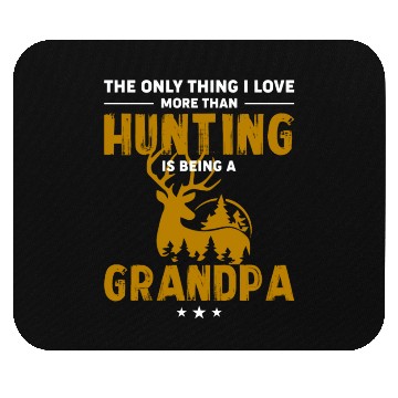 Discover I Love Deer Hunting Gifts for Hunter Grandpa Dad Mouse Pads