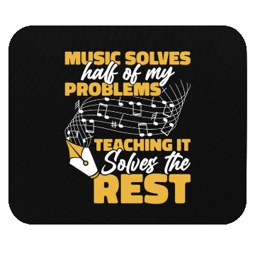 Discover Music Teacher Notes Mouse Pads