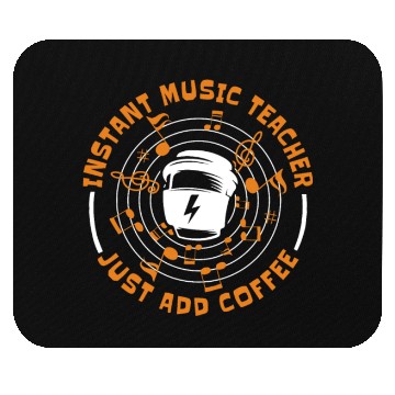 Discover Music Teacher Coffee Mouse Pads