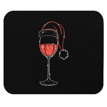 Discover December Alcohol Red Wine Lover Ugly Christmas Mouse Pads
