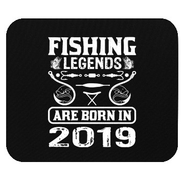 Discover Fishing Legends Are Born In 2019 Mouse Pads