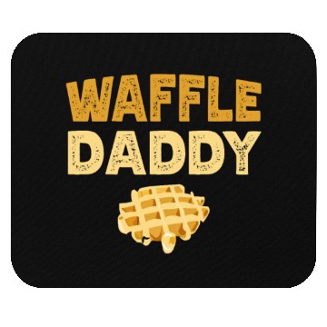 Discover Waffle Daddy Food Waffle Whisperer Fathers Day Mouse Pads