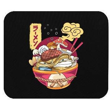 Discover Ramen Mushroom Mouse Pads