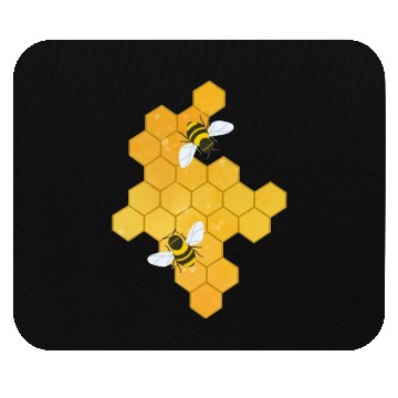 Discover Nature Fly Yellow Mouse Pads