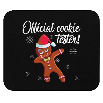 Discover Official Christmas Cookie Tester Mouse Pads