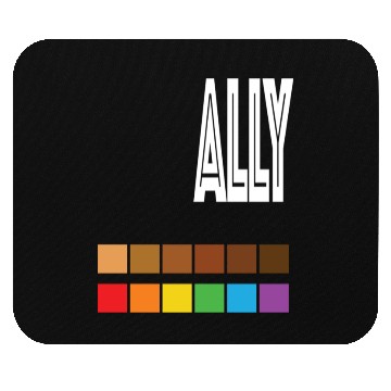 Discover Rainbow Black Pride Gift Mouse Pads