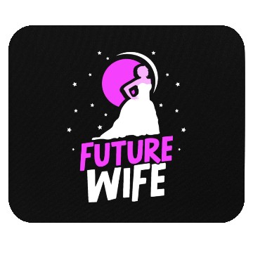 Discover Future Wife Wedding Party Bachelorette Bride Mouse Pads