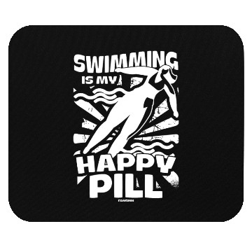 Discover To swim Mouse Pads