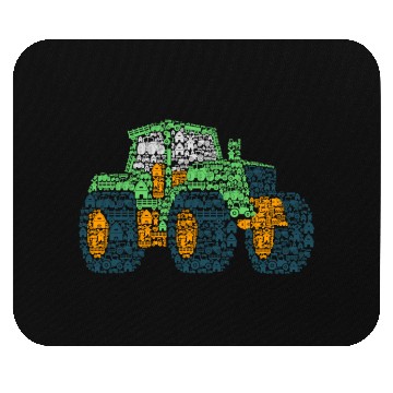 Discover Tractor Tractor Farm Boy Kids Mouse Pads