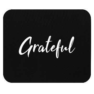 Discover Grateful - White FINAL 1 Mouse Pads