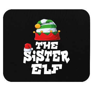 Discover Gamer Elf Family Matching Christmas Group Pajama Mouse Pads
