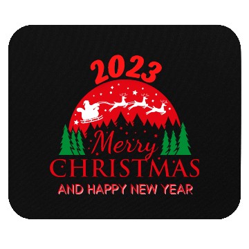 Discover Merry Christmas 2023 Mouse Pads