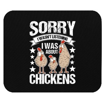 Discover Chicken Farmer Mouse Pads