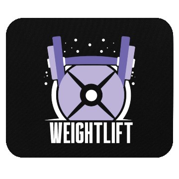 Discover Weightlift Weightlifting Gym Workout Lifting Mouse Pads