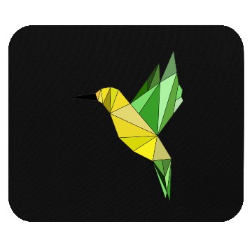 Discover Hummingbird geometrical Mouse Pads