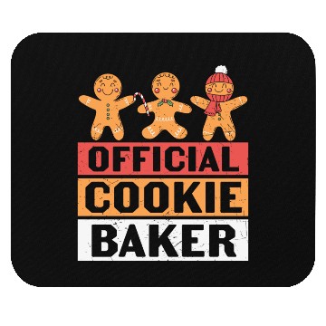 Discover Christmas Official Cookie Baker xmas christmas Mouse Pads
