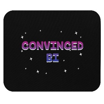Discover Convinced Bi Bisexual LGBTQ Bi Pride LGBT Pride Mouse Pads