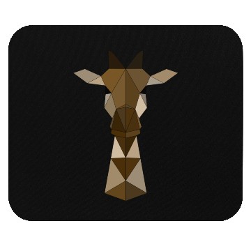 Discover Giraffe geometrical Mouse Pads