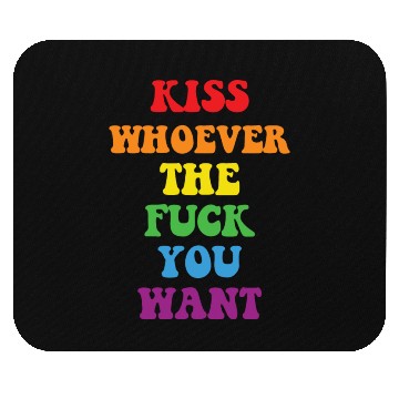Discover LBGT Flag Gay Pride Human Vintage Rainbow Mouse Pads