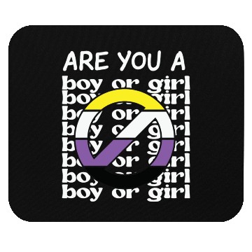 Discover LBGT Flag Gay Pride Human Vintage Rainbow Mouse Pads