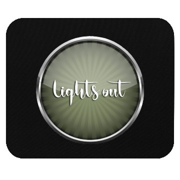 Discover Lights out Mouse Pads