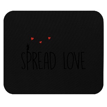 Discover Spread Love Mouse Pads