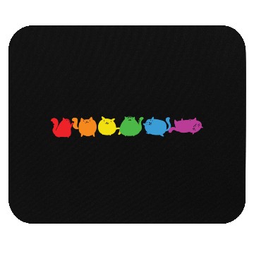 Discover LBGT Flag Gay Pride Human Vintage Rainbow Mouse Pads